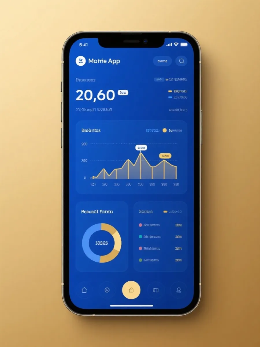 Official mobile app interface for predictions and results