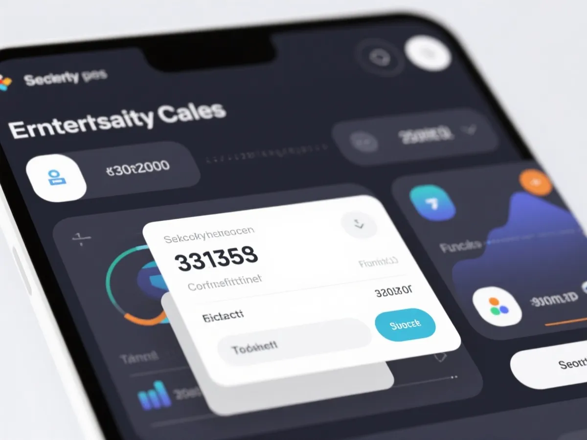 Secure payment process illustration